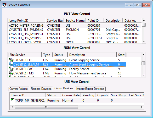 CygNet Service View ActiveX Controls